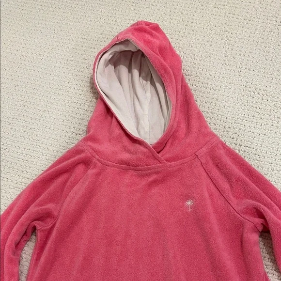 Lilly Pulitzer Pink Kids Hooded Coverup - Picture 3 of 5